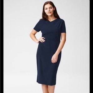 NWOT Navy Universal Standard Mary Dress